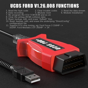 Ford UCDS Pro+ Ford UCDSYS with UCDS V1.26.008 Full License