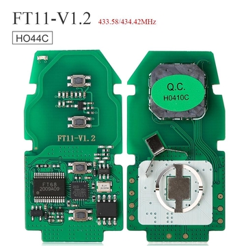 Lonsdor FT11-H0440C 433.58/434.42MHz Toyota Smart Key PCB