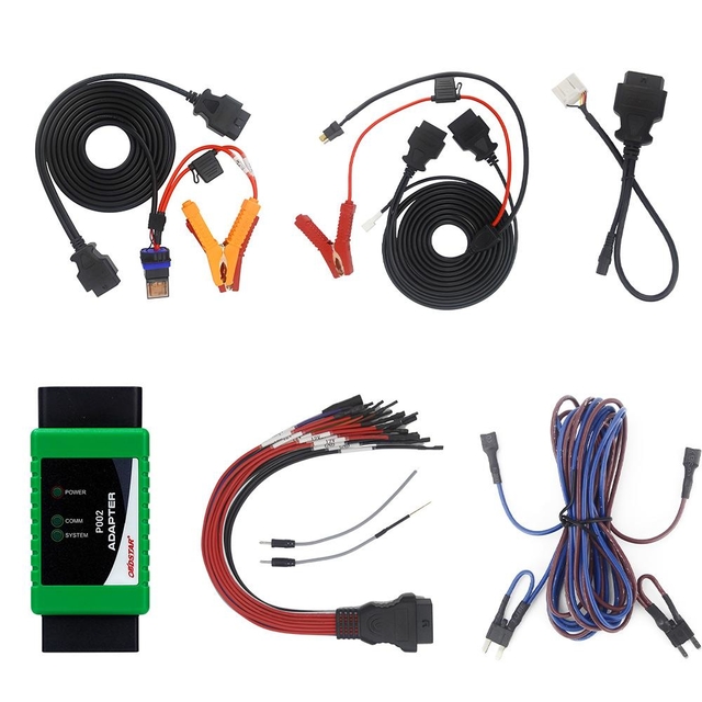 Pre-order OBDSTAR P002 Adapter Full Package with TOYOTA 8A Cable + Ford All Key Lost Cable + Bosch ECU Flash Cable Work with X300 DP Plus and Pro4