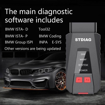 GODIAG V600-BM BMW Diagnostic and Programming Tool with V2021.3 Software ISTA-D 4.28.20 ISTA-P 3.68.0.0008 500GB HDD