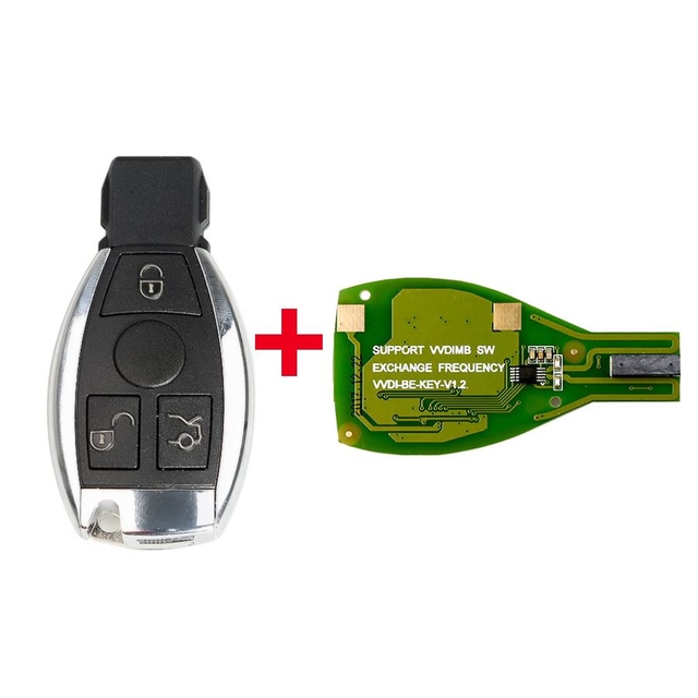 Pre-order Xhorse VVDI BE Key Pro Improved Version with?Smart Key Shell 3 Button for Mercedes Benz Complete Key Package