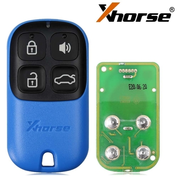 XHORSE XKXH01EN Universal Remote Key 4 Buttons for VVDI Key Tool English Version 10pcs/lot