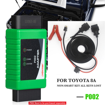 OBDSTAR Toyota-1 + Toyota-2 + 8A All Keys Lost Adapter for X300 DP Plus and Pro4