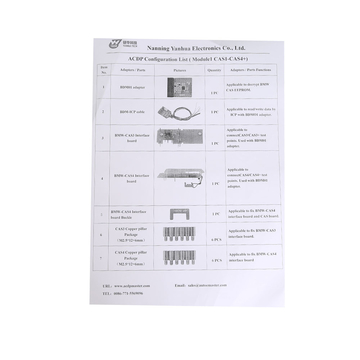 Yanhua Mini ACDP Module1 BMW CAS1-CAS4+ IMMO Key Programming and Odometer Reset Newly Add CAS4 OBD Function