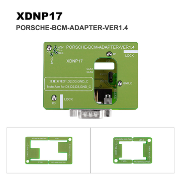 Xhorse XDNPP017 Solder-Free Adapters for Porsche MINI PROG and Key Tool Plus