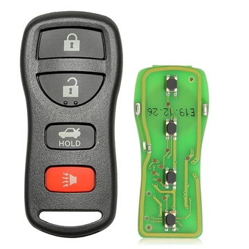 Xhorse XKNI00EN Wire Remote Key Nissan Separate 4 Buttons English Version 5pcs/lot