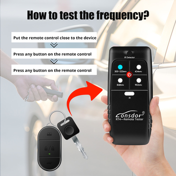 Lonsdor Remote Tester for 868mhz 433mhz 902mhz 315mhz