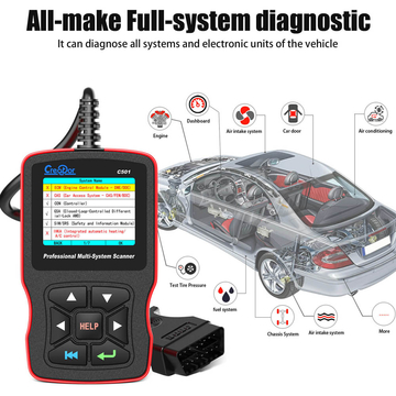 Creator C501 BMW &amp;amp; OBDII/EOBD Multi-System Scanner