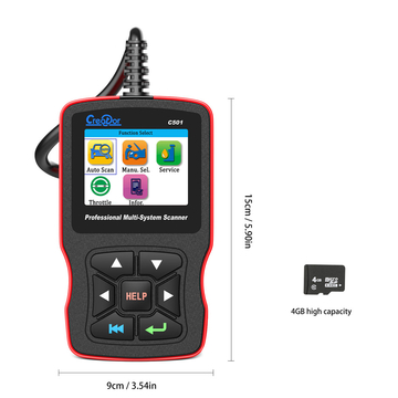 Creator C501 BMW &amp;amp; OBDII/EOBD Multi-System Scanner