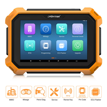 OBDSTAR X300 DP Plus X300 PAD2 C Package Full Version Get Free Renault Convertor and FCA 12+8 Adapter