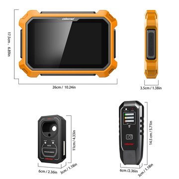OBDSTAR X300 DP Plus X300 PAD2 C Package Full Version Get Free Renault Convertor and FCA 12+8 Adapter