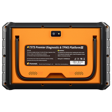 Foxwell i75TS Premier Diagnostic Tool with 35 Service Reset Functions Support TPMS Programming and Online Programming