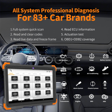 HUMZOR NEXZSYS NS366S Tablet Full System Diagnosic Tool with 13 Special Functions Free Update Online