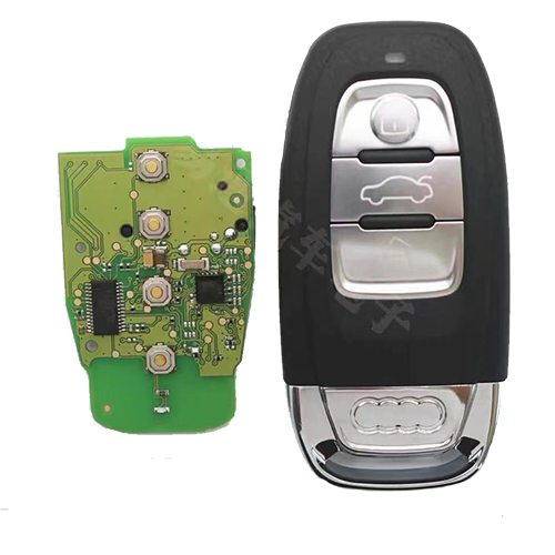 Xhorse XSADJ1GL 754J Smart Key PCB for Audi with Key Shell Complete Key