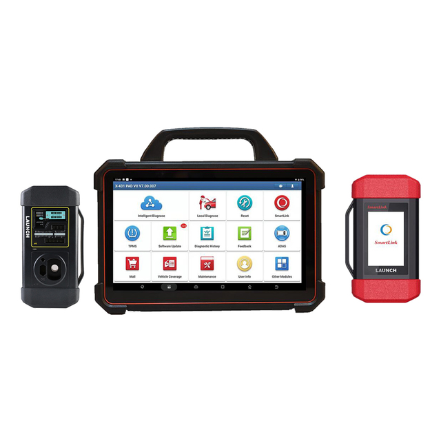 Launch X-431 PAD VII PAD 7 Plus GIII X-Prog 3 Full System Diagnostic Tool Support Key &amp;amp; Online Coding Programming and ADAS Calibration