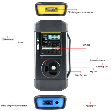 Launch X-431 PAD VII PAD 7 Plus GIII X-Prog 3 Full System Diagnostic Tool Support Key &amp;amp; Online Coding Programming and ADAS Calibration