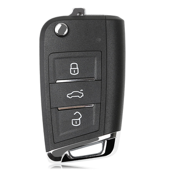 Xhorse XEMQB1EN Super Remote Key VW MQB 3 Buttons with Built-in Super Chip English Version 5pcs/lot