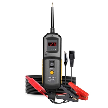 GODIAG GT102 PIRT Power Probe + Car Power Line Fault Finding + Fuel Injector Cleaning and Testing + Relay Testing Car Diagnostic Tool