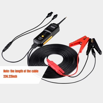 GODIAG GT102 PIRT Power Probe + Car Power Line Fault Finding + Fuel Injector Cleaning and Testing + Relay Testing Car Diagnostic Tool